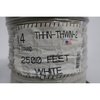 Alan Wire White Thhn-Thwn-2 19Strand 14Awg 2500ft Wire 890892
